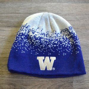 NWOT University of Washington Huskies Knit Ombre Beanie